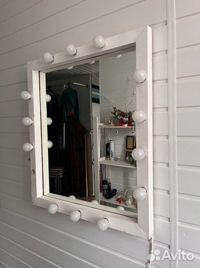 Гримерное зеркало бу