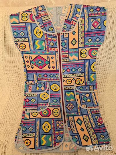 Халат женский вафельный