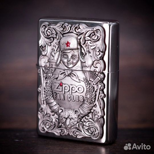 Зажигалка Zippo - Russian Heart