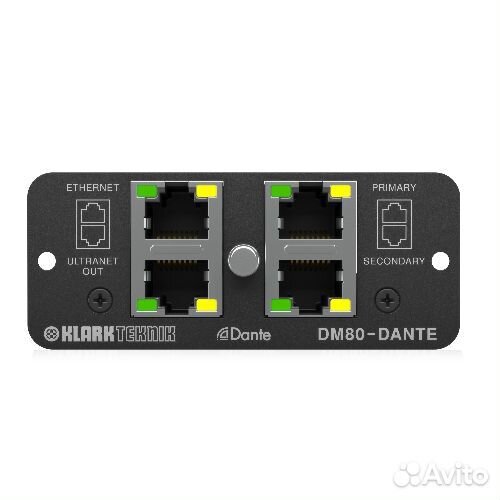 Интерфейс klark teknik DM80-dante