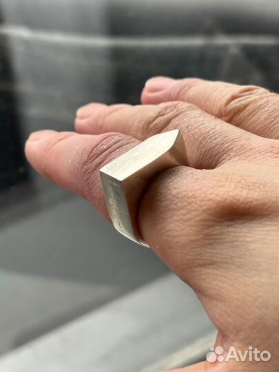 Серебряная печатка тяжелая