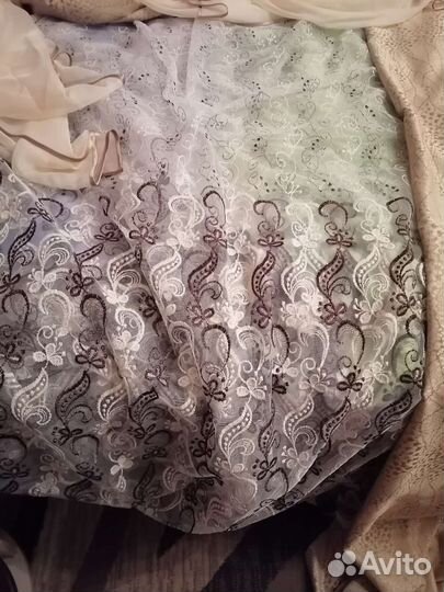 Комплект шторы и тюль