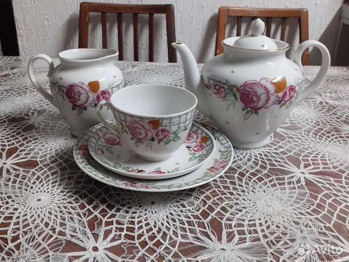 Сервиз СССР чайный лфз