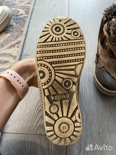 Ботинки демисезонные для девочки 31 размер