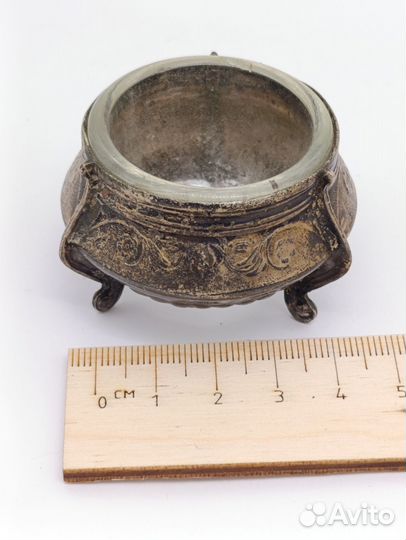 Солонка винтаж СССР мет