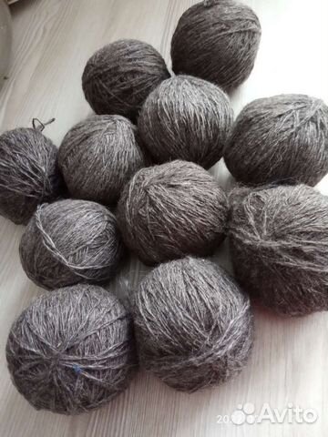 Нитки из собачьей шерсти