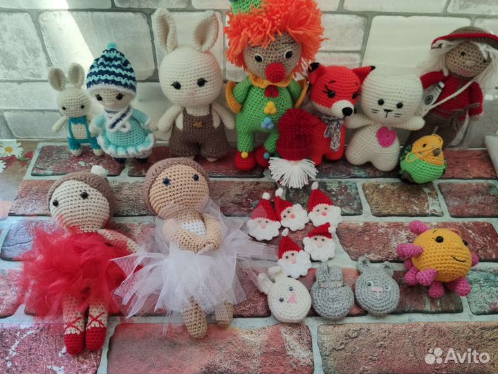 Игрушки вязаные