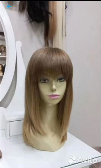 Парик из натуральных волос