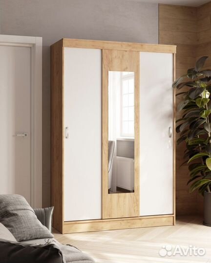 Шкаф купе с зеркалом