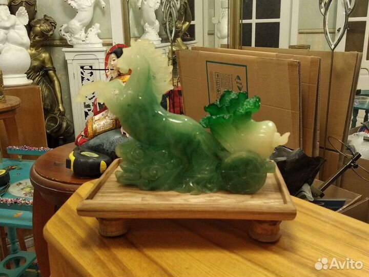 Статуэтка, канифоль, смола, Китай