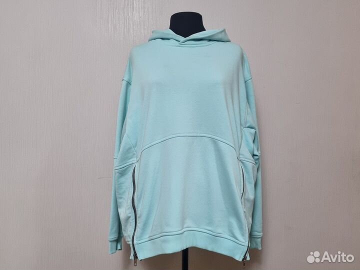 Свитшот с капюшоном женский 48 L с принтом