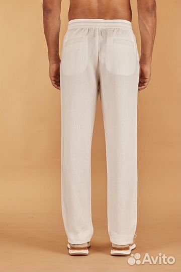 Летние брюки Eleventy из шёлка и льна