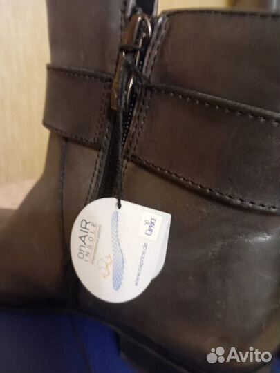 Сапоги женские немецкие натуральная кожа 39размер