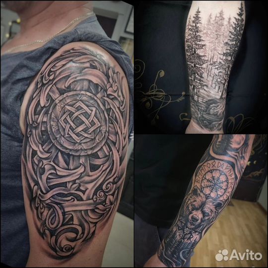 Тату.Художественная татуировка