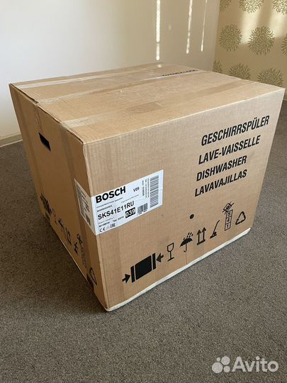 Компактная посудомоечная машина Bosch SKS41E11
