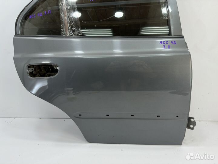Hyundai accent дверь задняя правая серая
