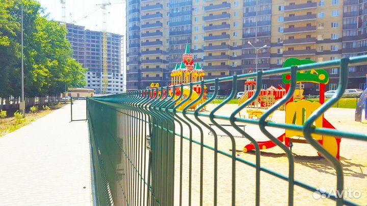 Забор сетка 3D