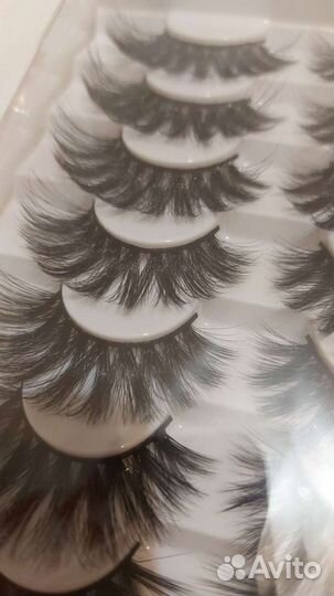 Накладные ресницы на ленте