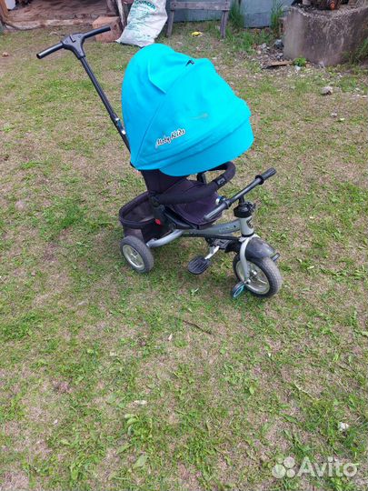 Трехколесный велосипед с родительской ручкой