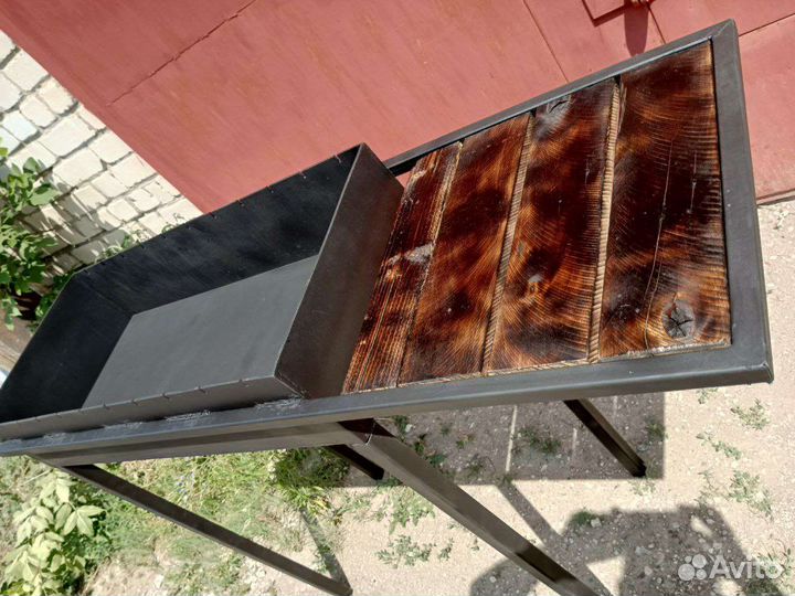 Мангал с полкой (простой)
