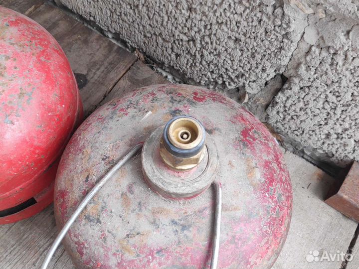 Баллон газовый 5л 2шт. + редуктор