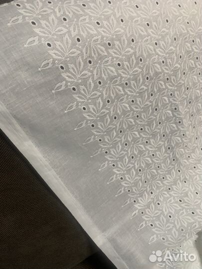 Отрез ткани шитье на батисте СССР