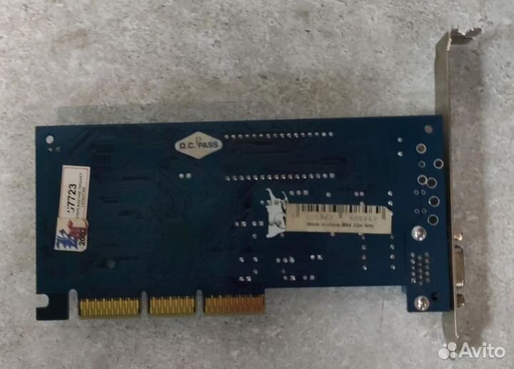 Видеокарта AGP nvidia Riva TNT2 M64 32Mb