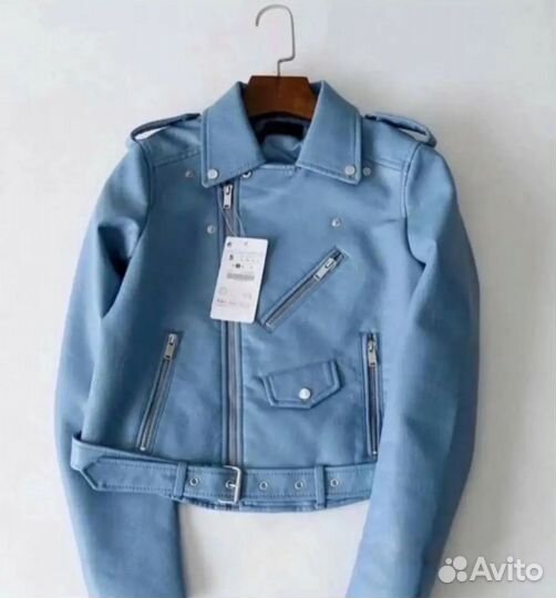 Кожаная куртка косуха р.38-40