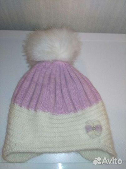 Шапка зимняя для девочки
