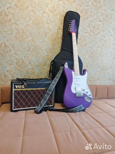 Электрогитара Kramer focus vt-211s комплект