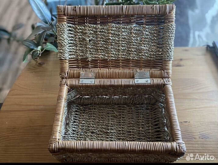 Шкатулка короб плетеный Икеа