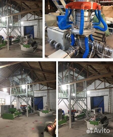 Авс экструдер для трехслойной пленки ST-P1500-авс