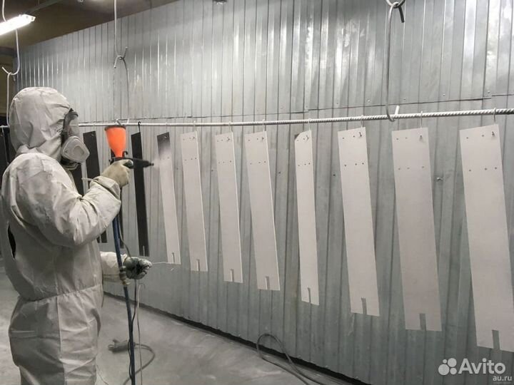 Камера напыления порошковой краски