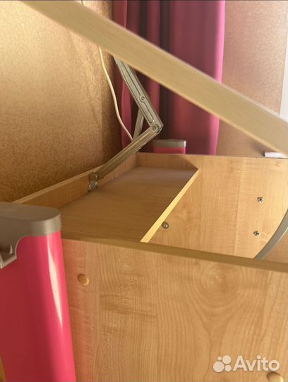 Растущая парта и стул бу