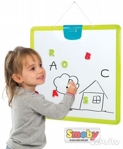 Доска для рисования новая smoby