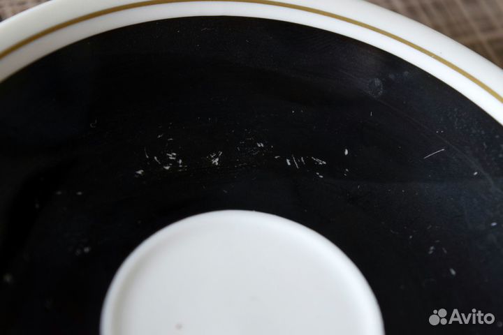 Винтажный кофейный сервиз на 6 персон ГДР