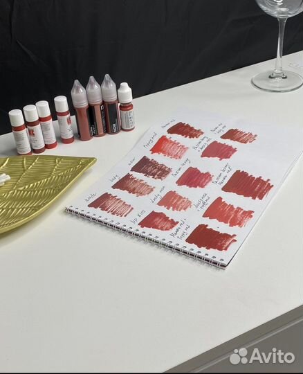 Пигменты для губ swiss color