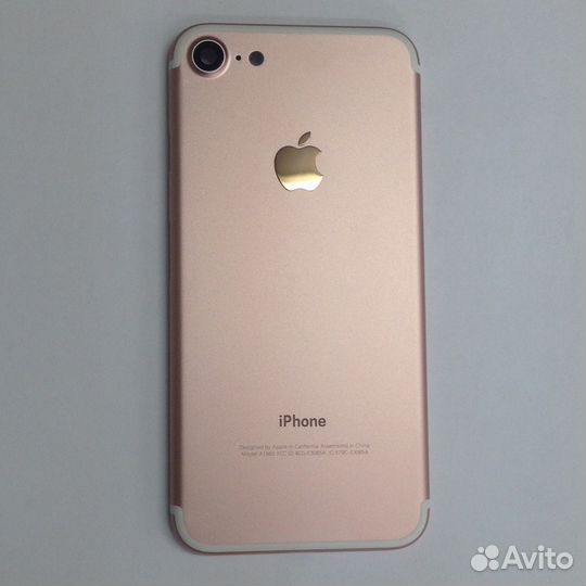 Корпус (крышка) iPhone 7 (розовый)