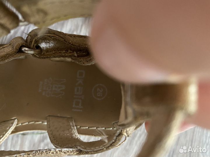 Сандали для девочки