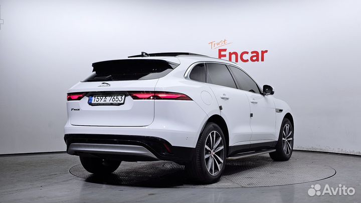 Jaguar F-Pace 2.0 AT, 2021, 70 000 км
