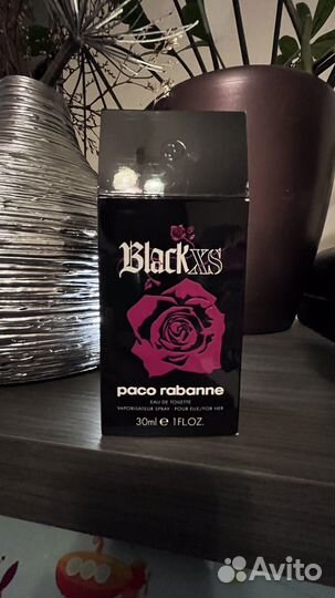 Туалетная вода винтаж BlackXs Paco Rabbane