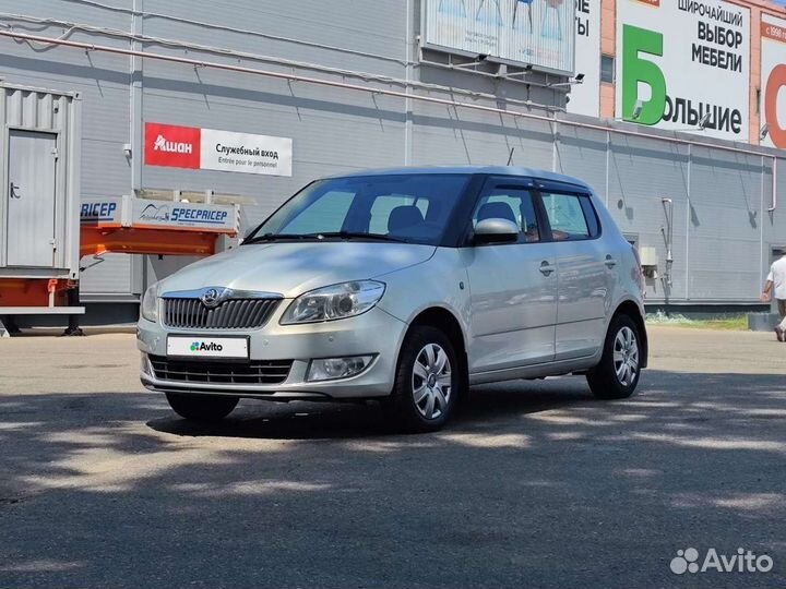 Skoda Fabia 1.6 AT, 2013, 186 000 км