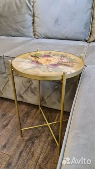 Журнальный столик из эпоксидной смолы