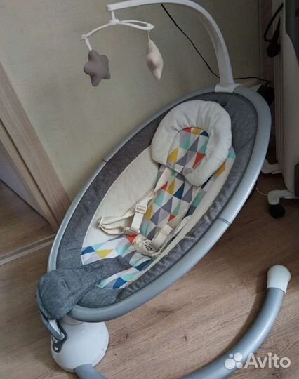 Детские электронные качели для новорожденных