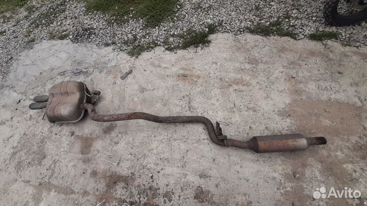 Выхлопная система в сборе WV Passat b6 2.0 TDI BMR