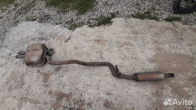 Выхлопная система в сборе WV Passat b6 2.0 TDI BMR