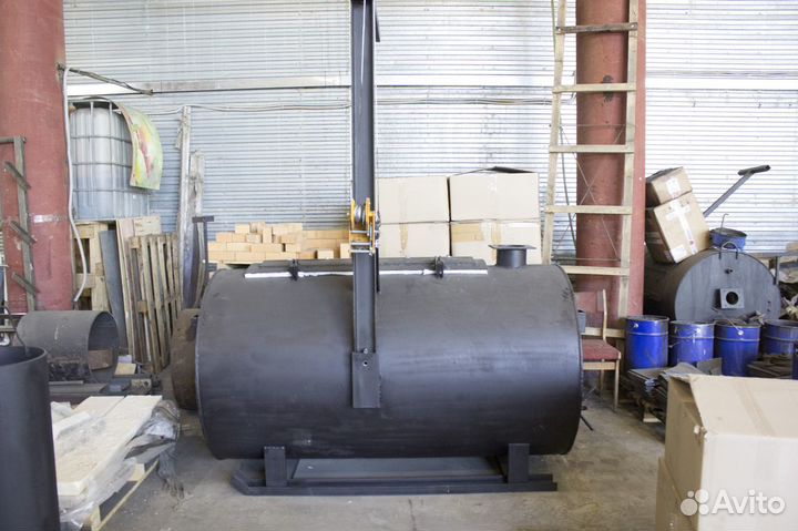 Крематор для животных дизель газ 1000кг