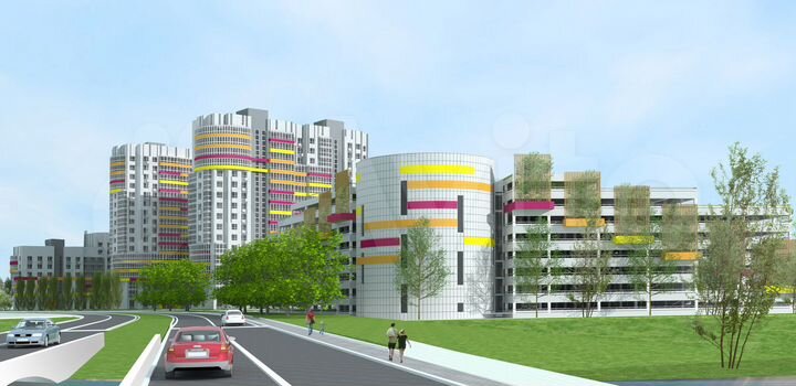 2-к. квартира, 59,6 м², 17/17 эт.