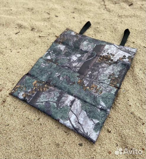 Пляжная сидушка бирюзовая