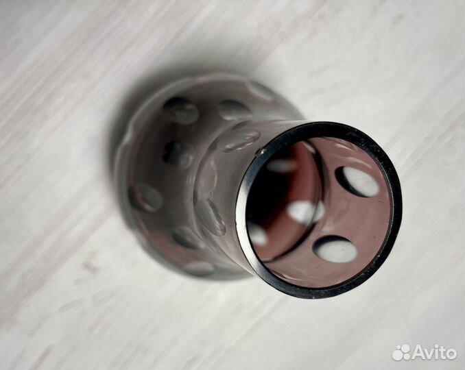 Ваза цветное стекло СССР